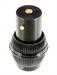 Model T Headlight plug with thimble, single contact