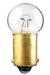 Model T Miniature Bulb, 6 volt, single contact, 2 candle power.