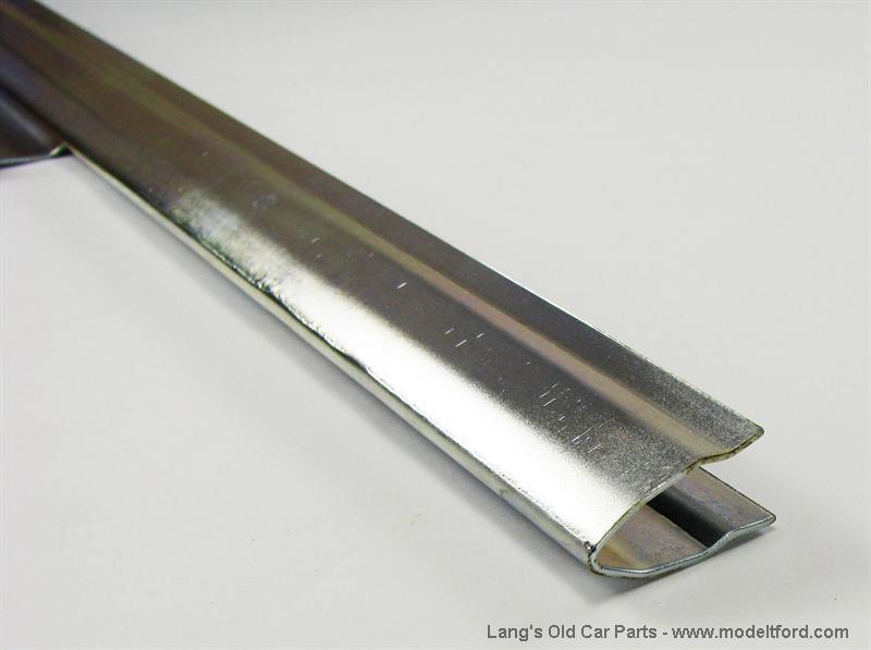 Model T Bottom metal channel for window glass, 8020CH