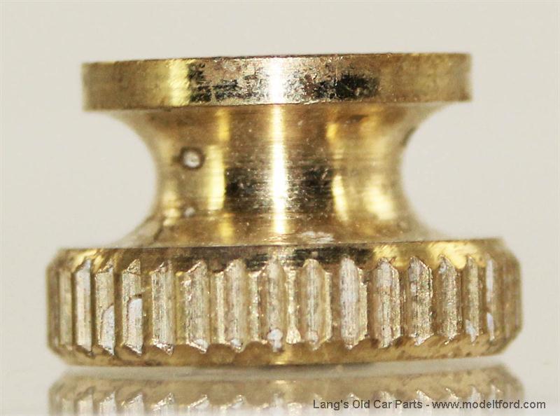 Model T Brass knurled nuts for coil box set of 15, 5005KN