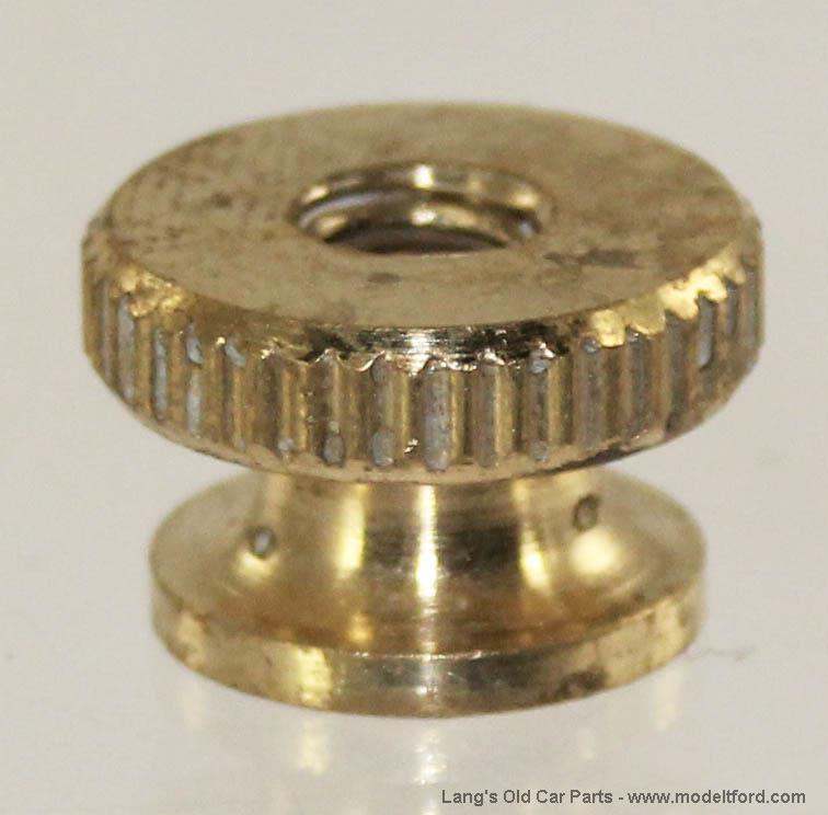 Model T Brass knurled nuts for coil box set of 15, 5005KN