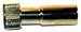 Model T Speedometer cable nut, head end for Stewart cable