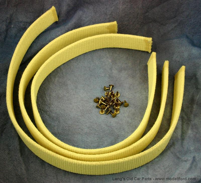 Model T Kevlar band lining set, with rivets, 3416BKL