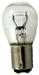 Model T 6-21 candle power bulb, double contact, 12 volt, (straight pin)