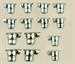 Model T Oiler set, flip top style, 14 piece set