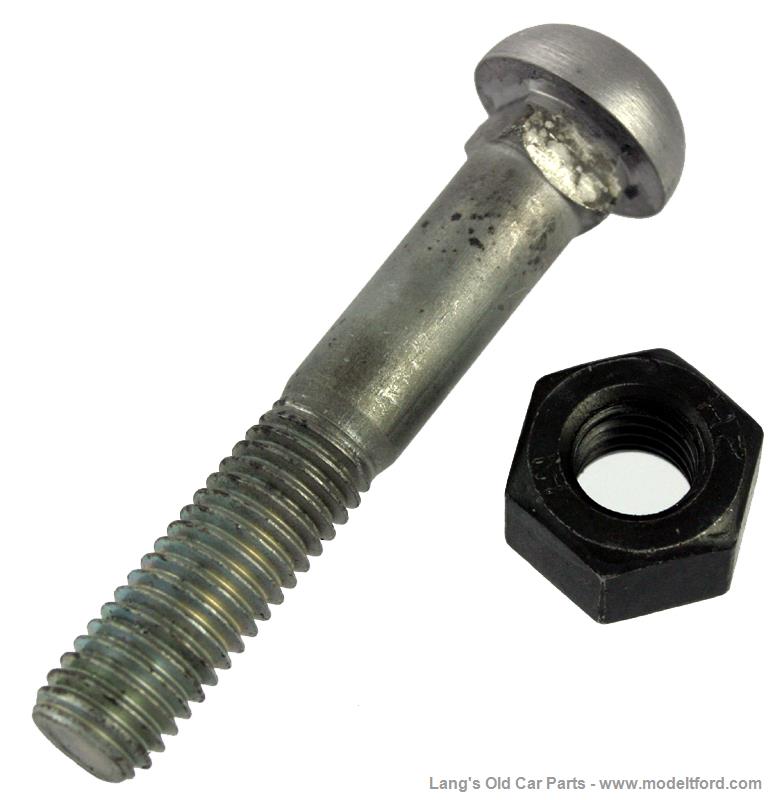 Model T Ton Truck rear wheel hub bolt and nut, 1114