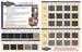 Sample card of top, upholstery and carpet material for Model T’s