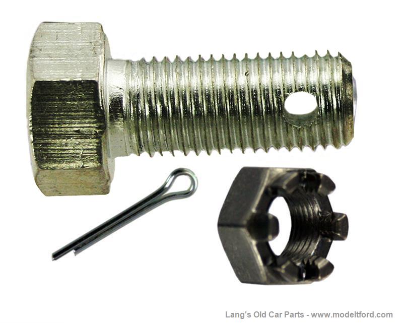 Model T Bolt set with drilled shank for ground strap, 5049BMB