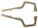 Transmission cover gasket, 2 piece set. - 3377B