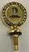 Model T Jr. Moto-Meter, brass, wreath rim, Boyce script
