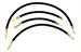 Model T Original color and style spark plug wires