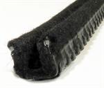 Model T Glass channel, felt lined, for closed cars - 8399CH