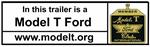 Bumper magnet, In this trailer is a MODEL T FORD - A-BS-IT