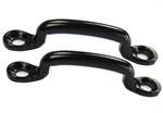 Model T Black footman loop, original style. correct shape, width and color - 42150BQ