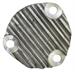 Model T Generator block off plate, finned aluminum.