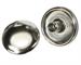 Model T "Durable" Dot fastener, button backing plates, nickel plated - 43005AK