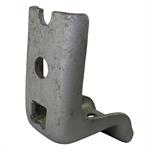 Model T Spare tire carrier clamp bracket, on carrier, NOS - 2849C