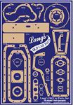 Model T Lang's Old Car Parts Gasket Board Poster - POSTER